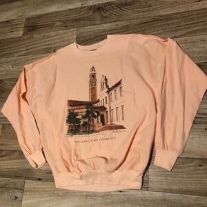 Vintage 1989 Clock Tower at LSU long sleeve shirt size XL